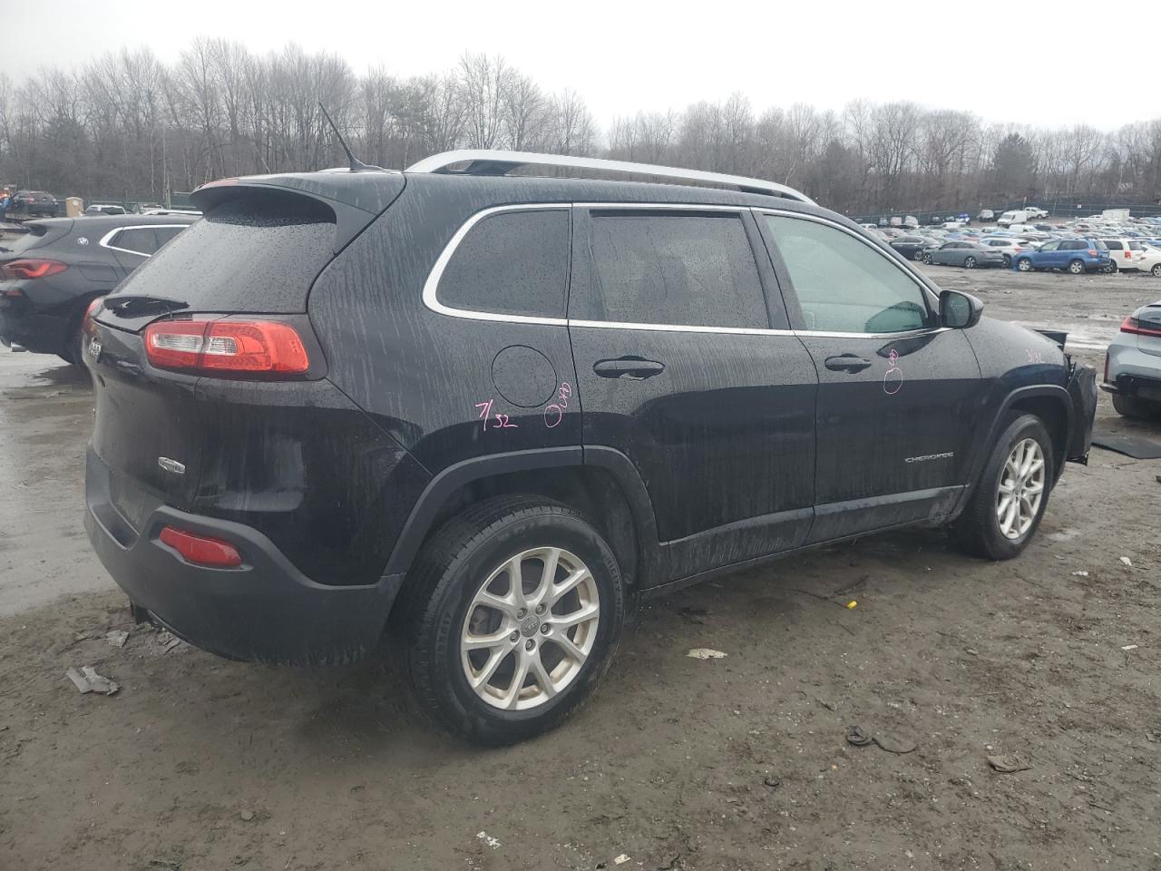 2018 Jeep Grand Cherokee VIN 1C4PJMCB0JD529684 Copart auction photo, front end damage thumbnail 3