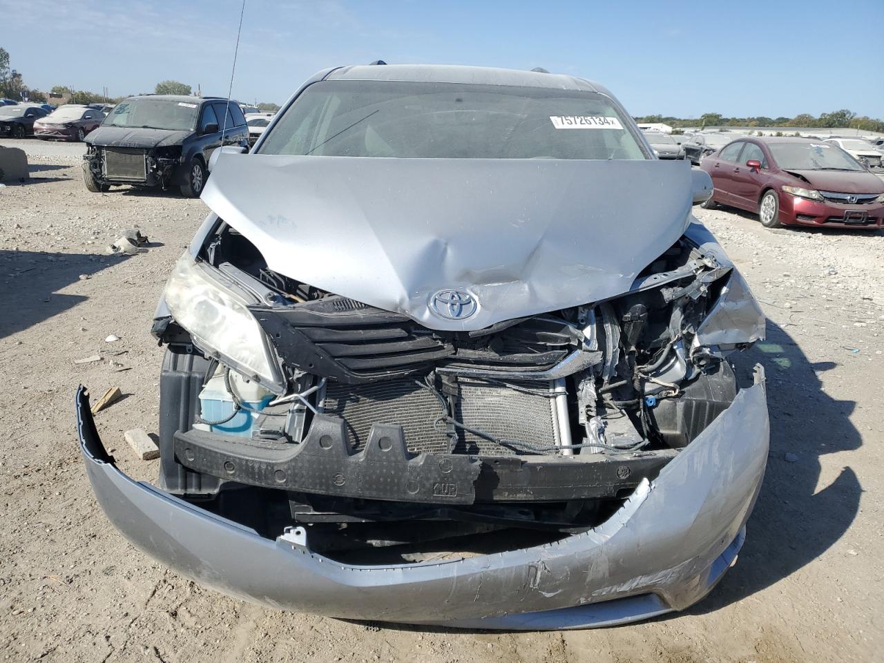 2011 Toyota Sienna VIN 5TDKK3DC6BS098685 Copart auction photo, all over damage thumbnail 5