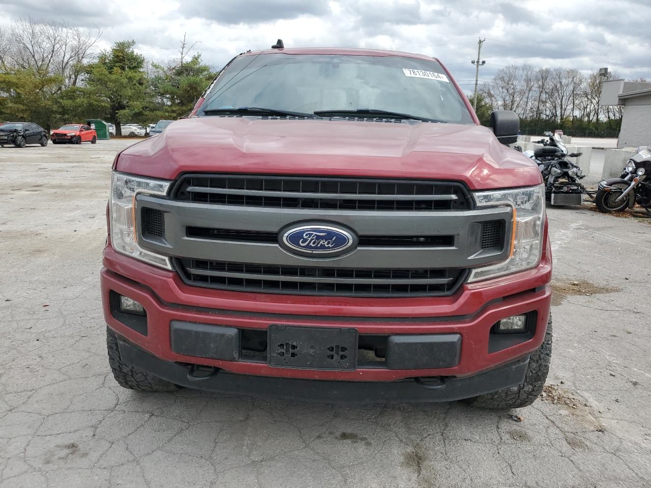 2019 Ford F-150 VIN 1FTEW1E56KFD30398 Copart auction photo, front end / side damage thumbnail 5