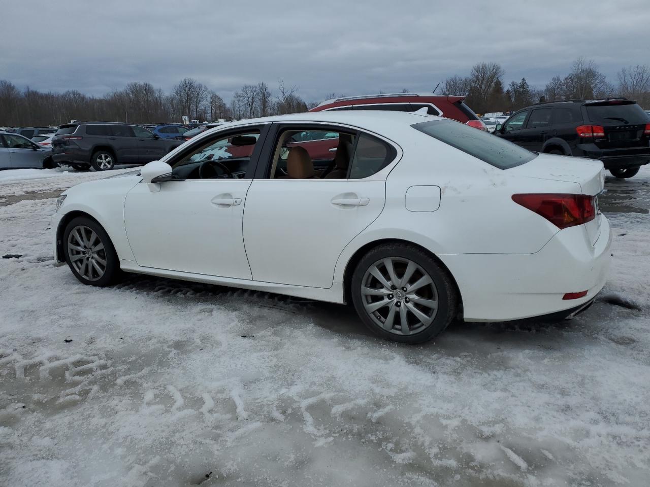 2013 Lexus GS VIN JTHCE1BL3D5007222 Copart auction photo, rear end / undercarriage damage thumbnail 2
