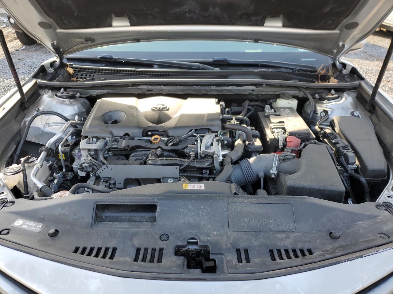 2018 Toyota Camry VIN 4T1B11HK8JU668619 Copart auction photo, side / front end damage thumbnail 11