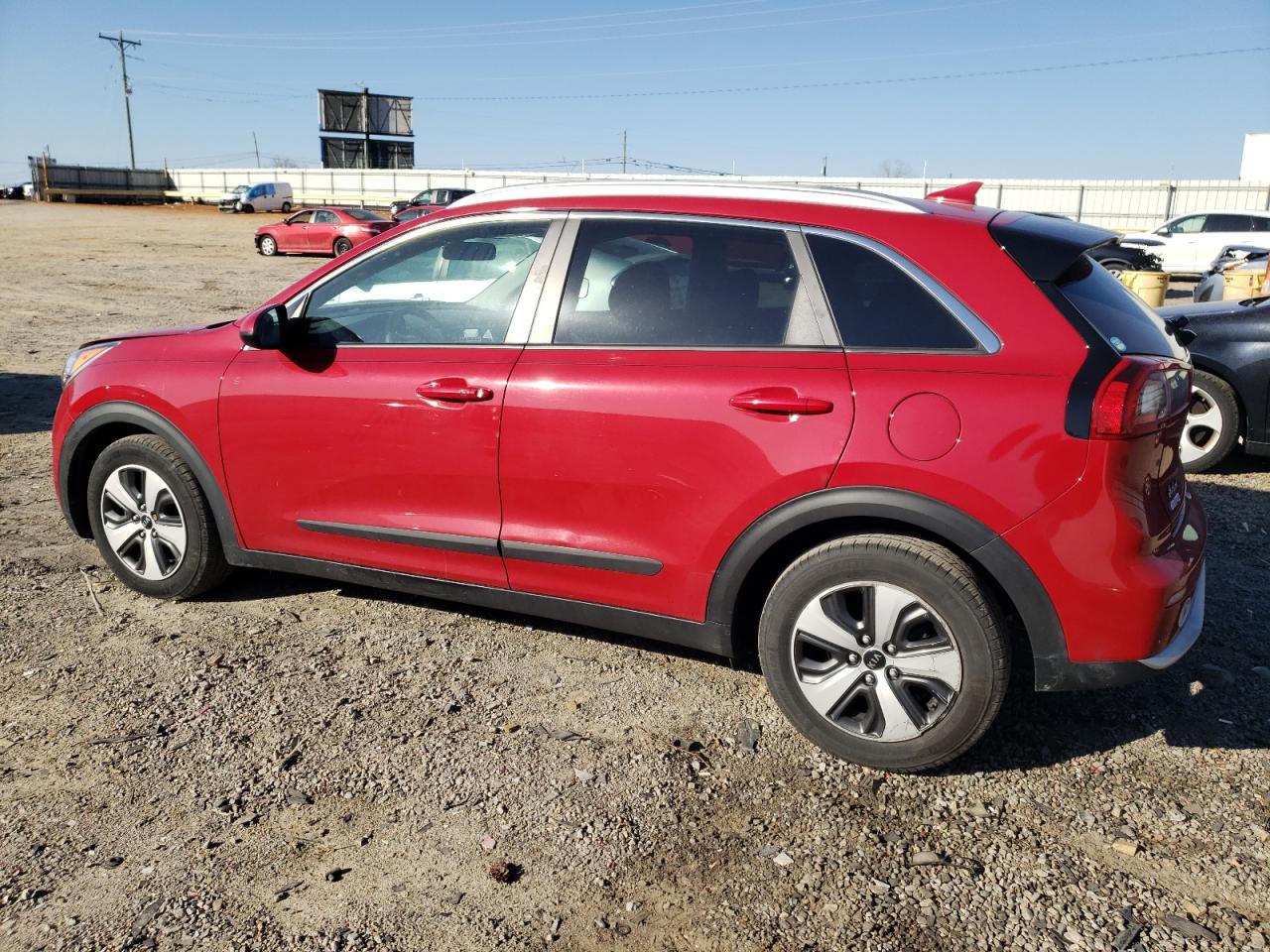 2017 KIA Niro VIN KNDCB3LC4H5038781 Copart auction photo, front end / minor dent/scratches damage thumbnail 2