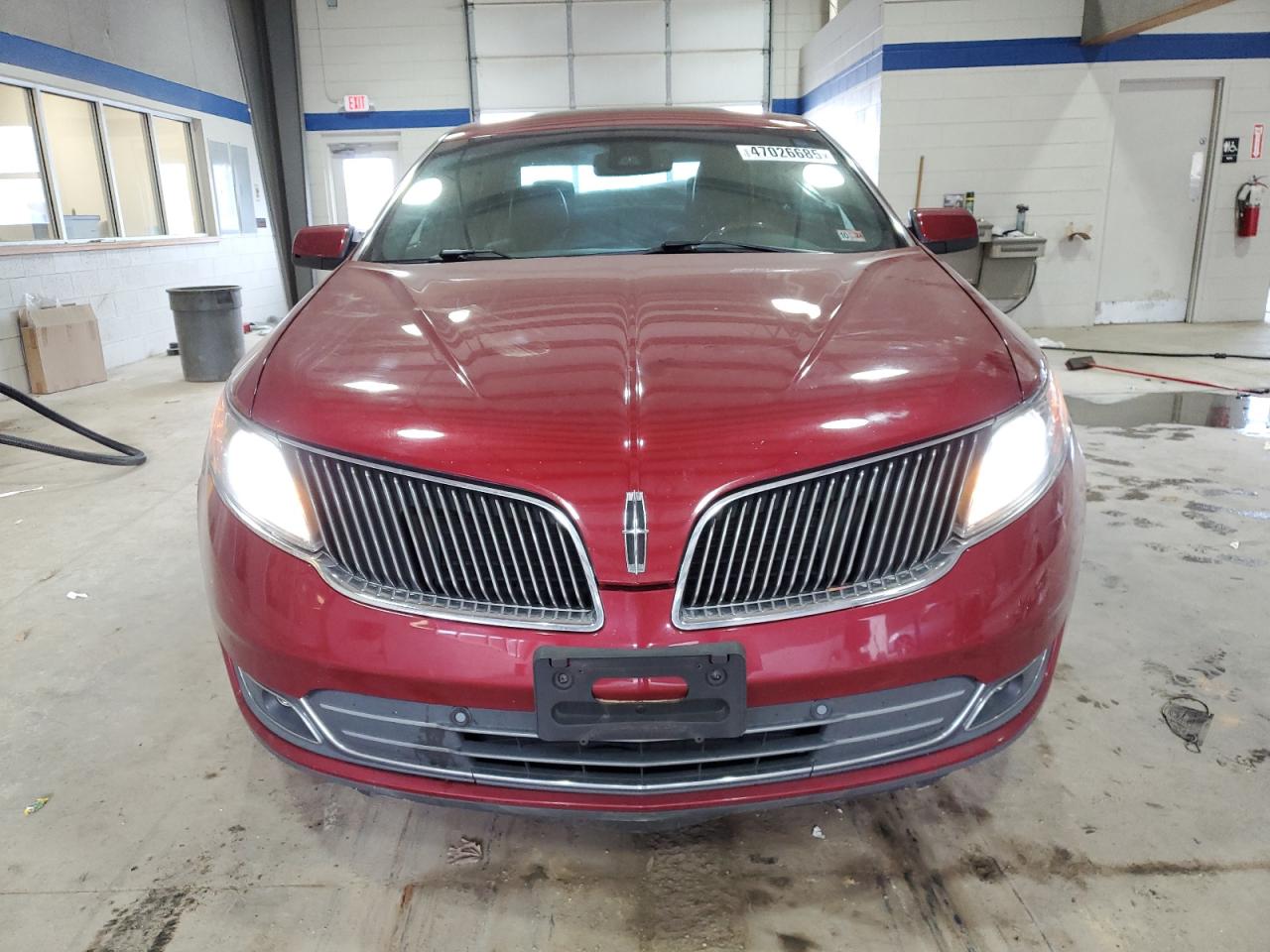 2013 Lincoln MKS VIN 1LNHL9DK7DG616426 Copart auction photo, rear end / all over damage thumbnail 5