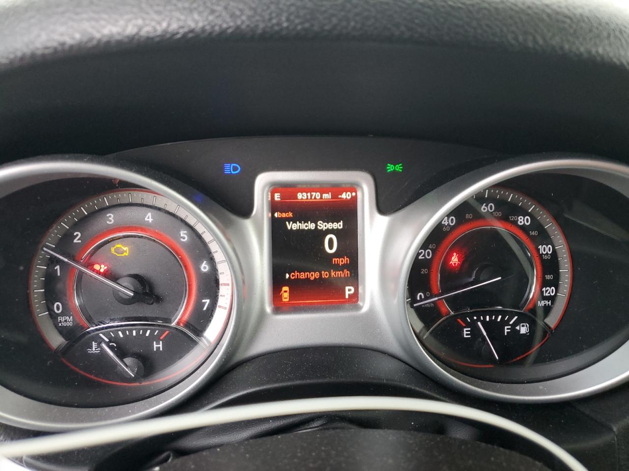2017 Dodge Journey VIN 3C4PDCGG8HT538483 Copart auction photo, front end / all over damage thumbnail 9