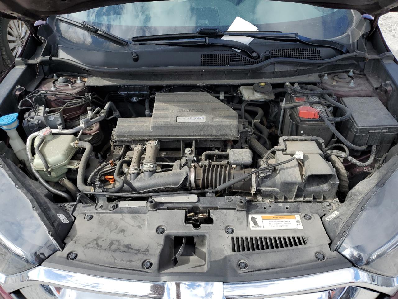 2018 Honda CR-V VIN 7FARW2H81JE067113 Copart auction photo, rear end / side damage thumbnail 12