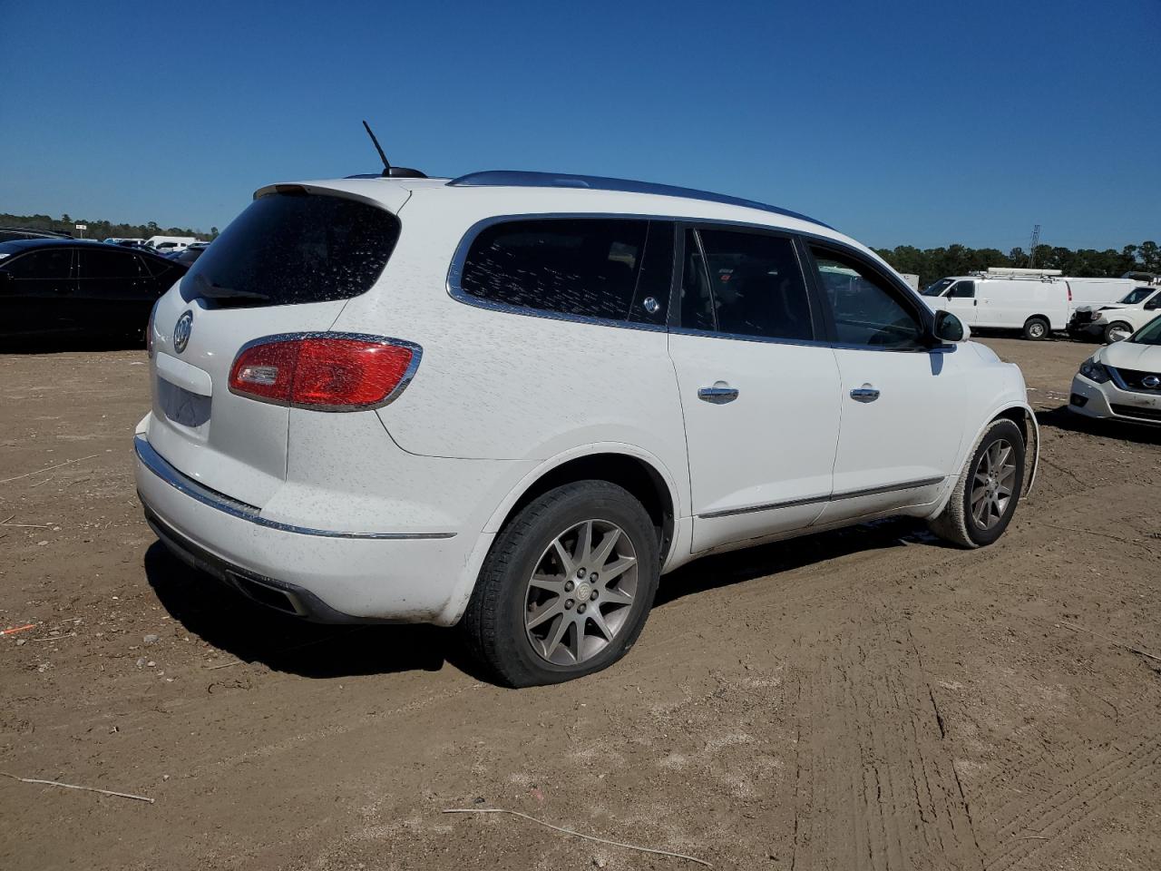 2016 Buick Enclave VIN 5GAKRBKD2GJ130250 Copart auction photo, front end / minor dent/scratches damage thumbnail 3