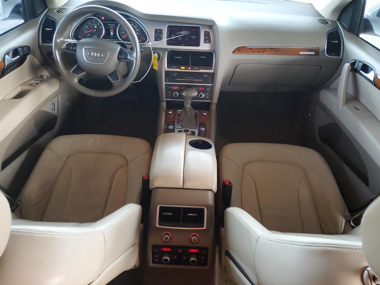 2015 Audi Q7 VIN WA1LGAFE6FD025854 Copart auction photo, side / front end damage thumbnail 8