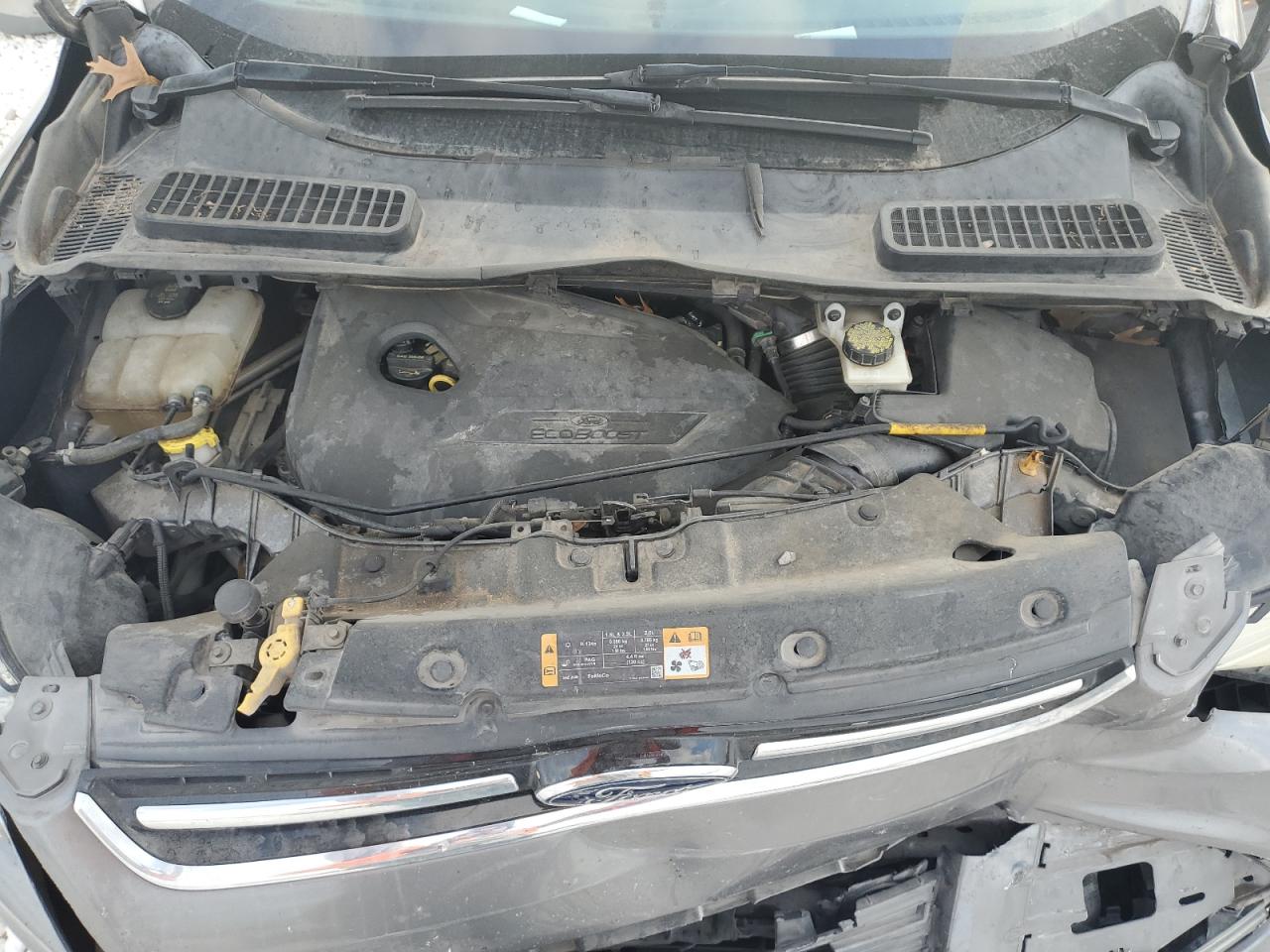 2013 Ford Escape VIN 1FMCU0HX2DUD39419 Copart auction photo, front end damage thumbnail 13