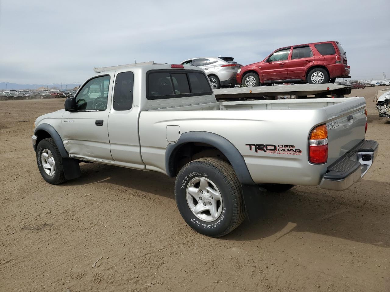 2004 Toyota Tacoma VIN 5TESN92N34Z435771 Copart auction photo, side damage thumbnail 2