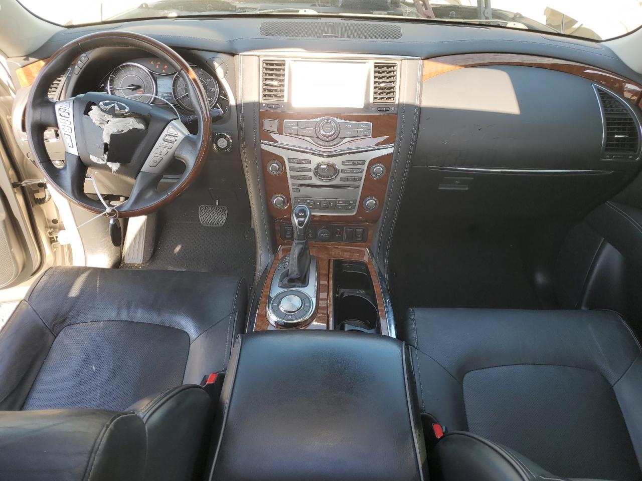 2019 Infiniti QX80 VIN JN8AZ2NF9K9687422 Copart auction photo, all over / undercarriage damage thumbnail 8