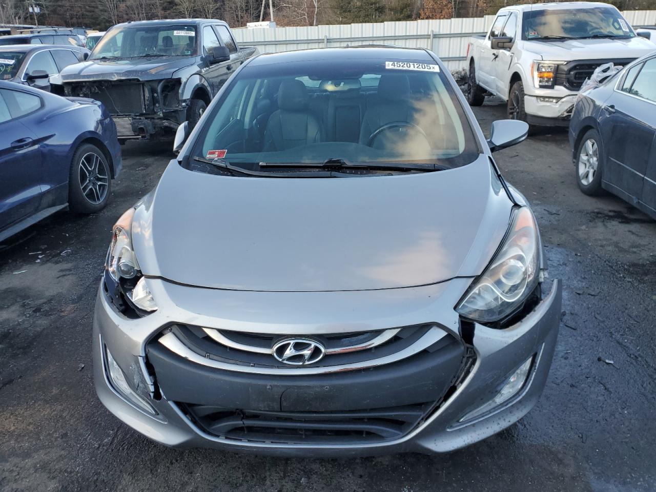2013 Hyundai Elantra VIN KMHD35LE0DU098096 Copart auction photo, front end damage thumbnail 5