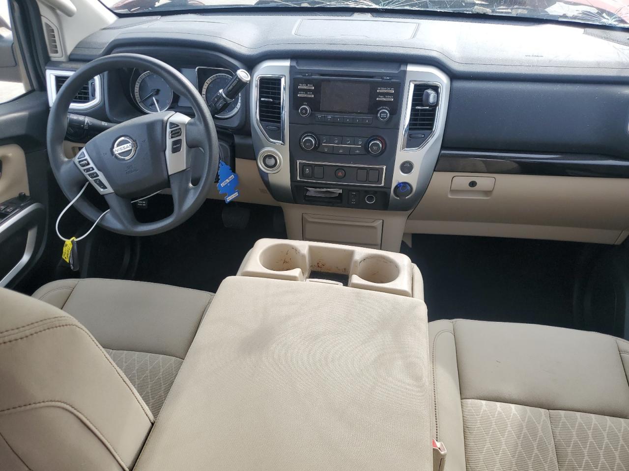 2017 Nissan Titan VIN 1N6AA1EK5HN531613 Copart auction photo, front end damage thumbnail 8
