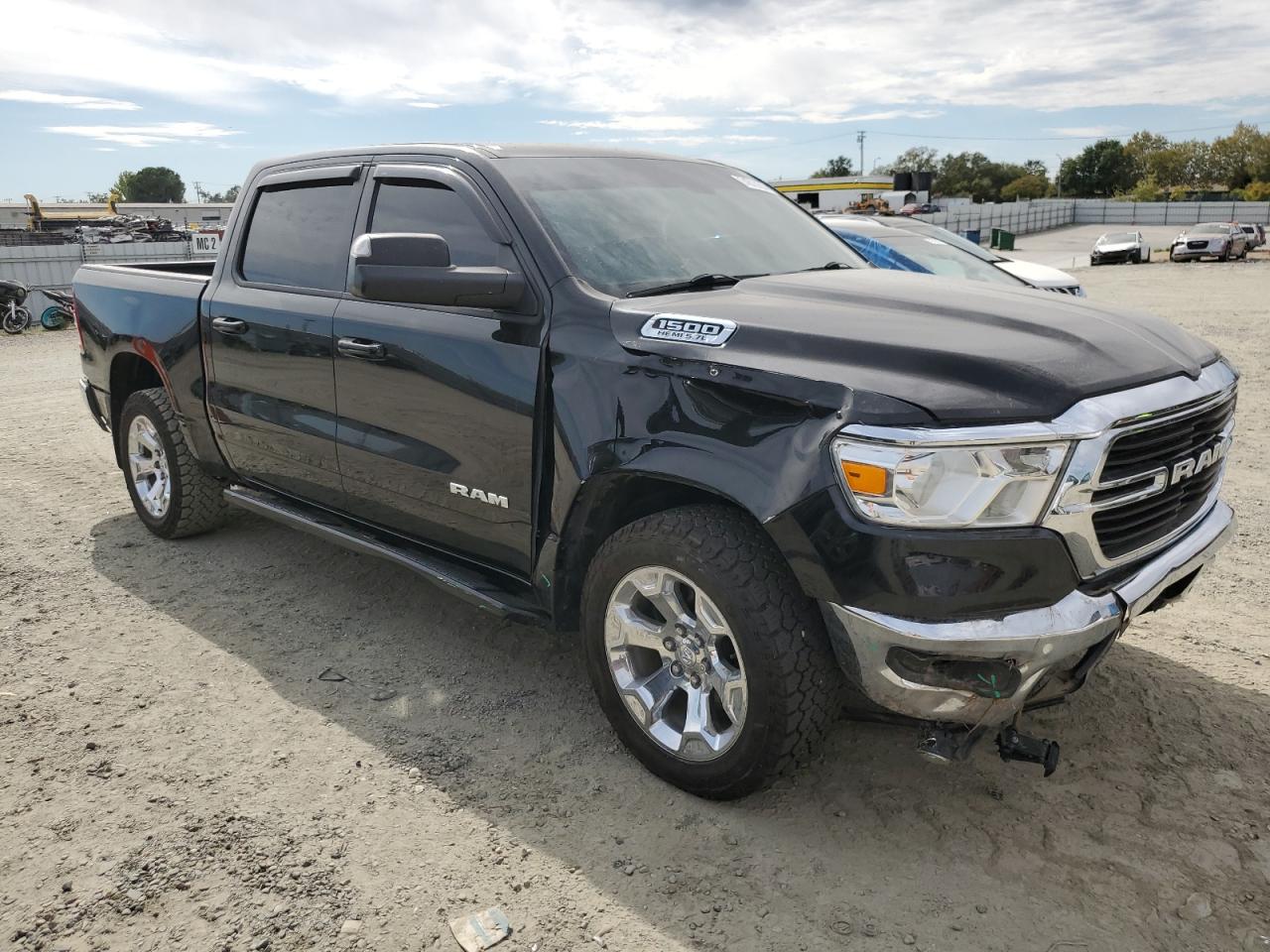 2021 RAM 1500 VIN 1C6SRFFT5MN552743 Copart auction photo, undercarriage / all over damage thumbnail 4
