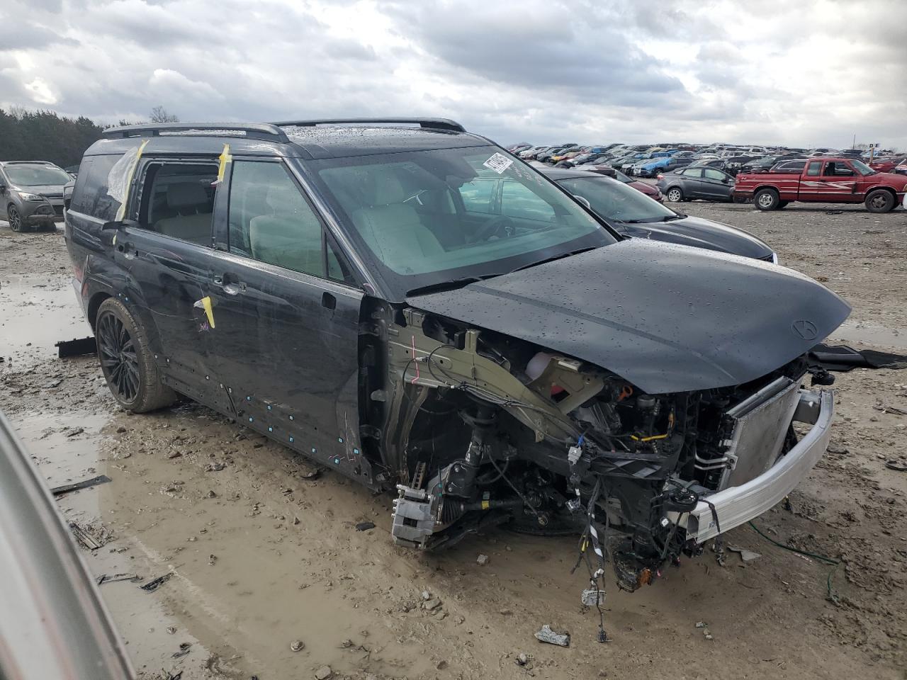 2024 Hyundai Santa Fe VIN 5NMP54GL7RH067683 Copart auction photo, rejected repair damage thumbnail 4