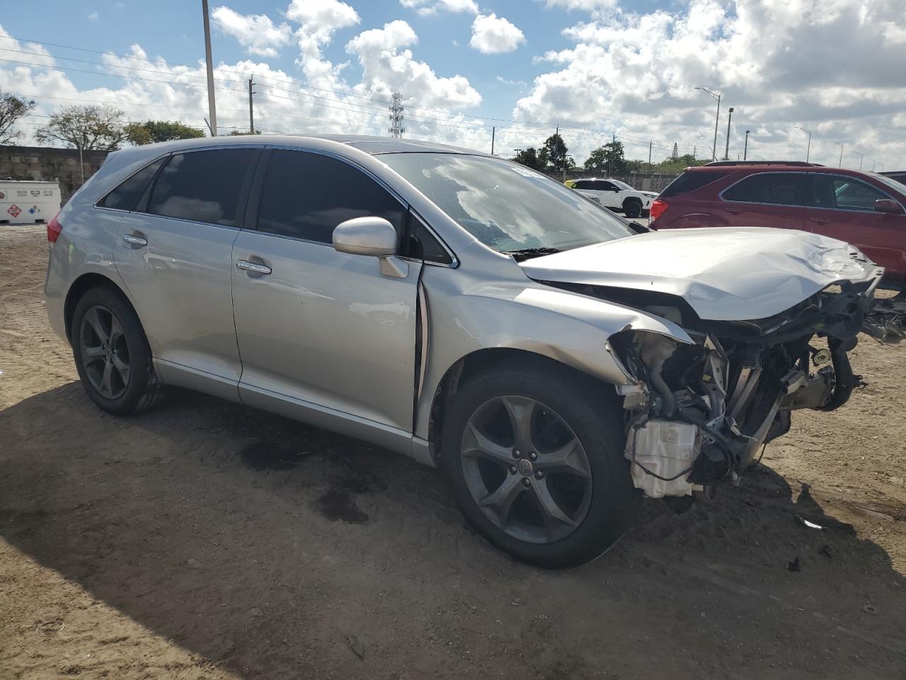 2011 Toyota Venza VIN 4T3ZK3BB6BU042396 Copart auction photo, front end damage thumbnail 4