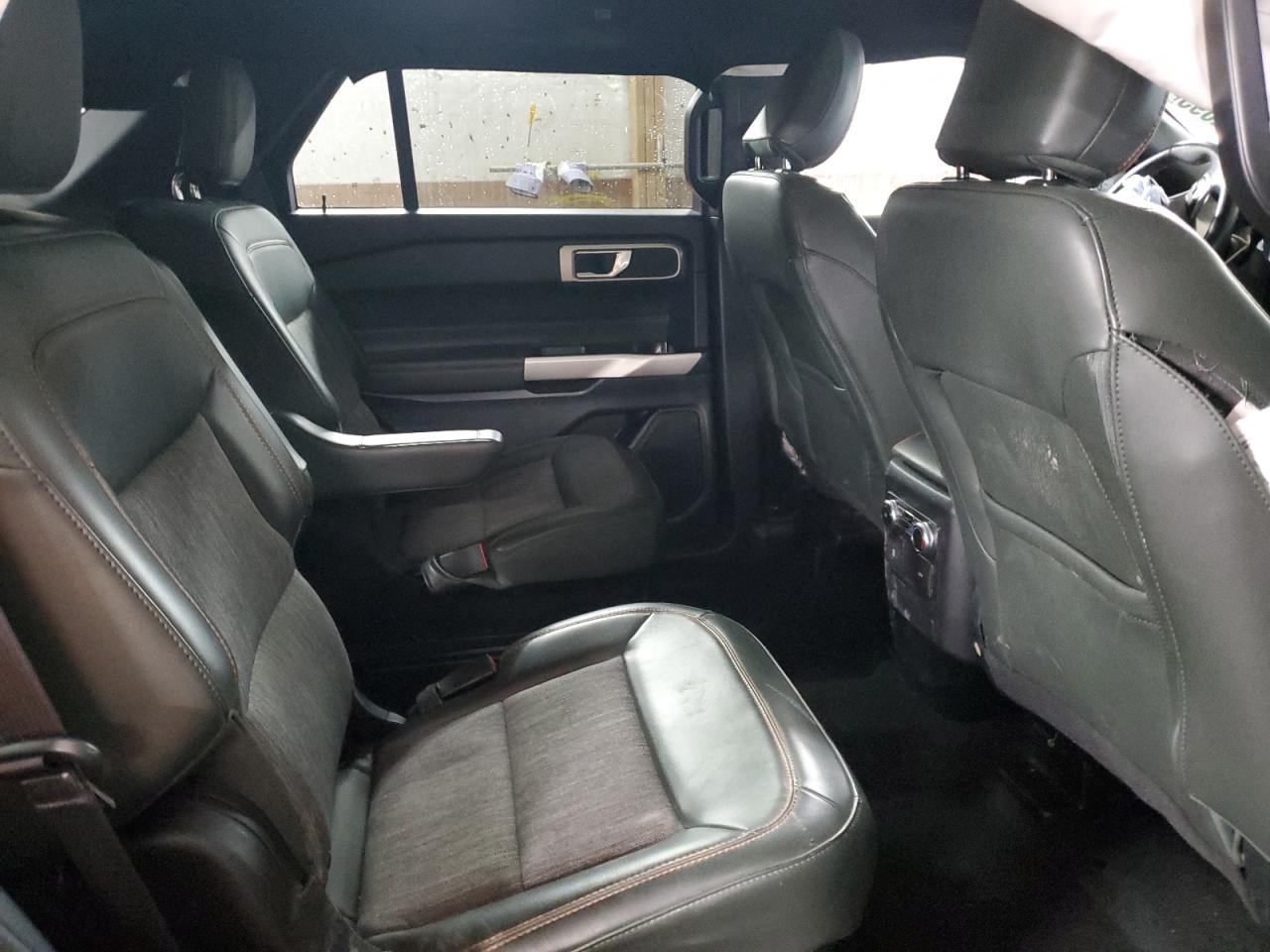 2022 Ford Explorer VIN 1FMSK8JH5NGB45230 Copart auction photo, front end / side damage thumbnail 11