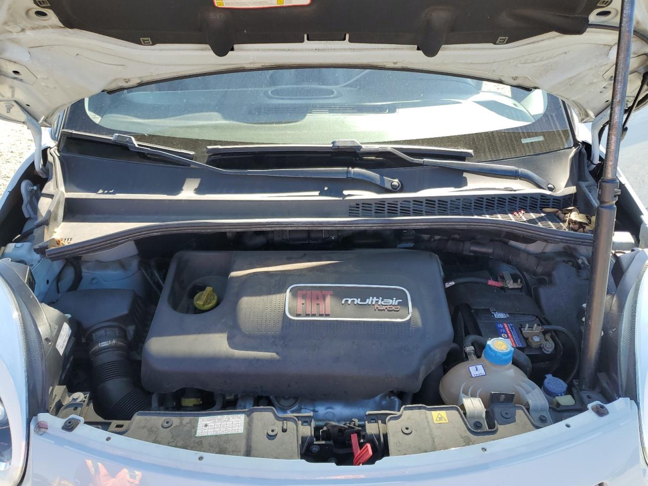 2014 Fiat 500 VIN ZFBCFACH4EZ006747 Copart auction photo, rear end damage thumbnail 11