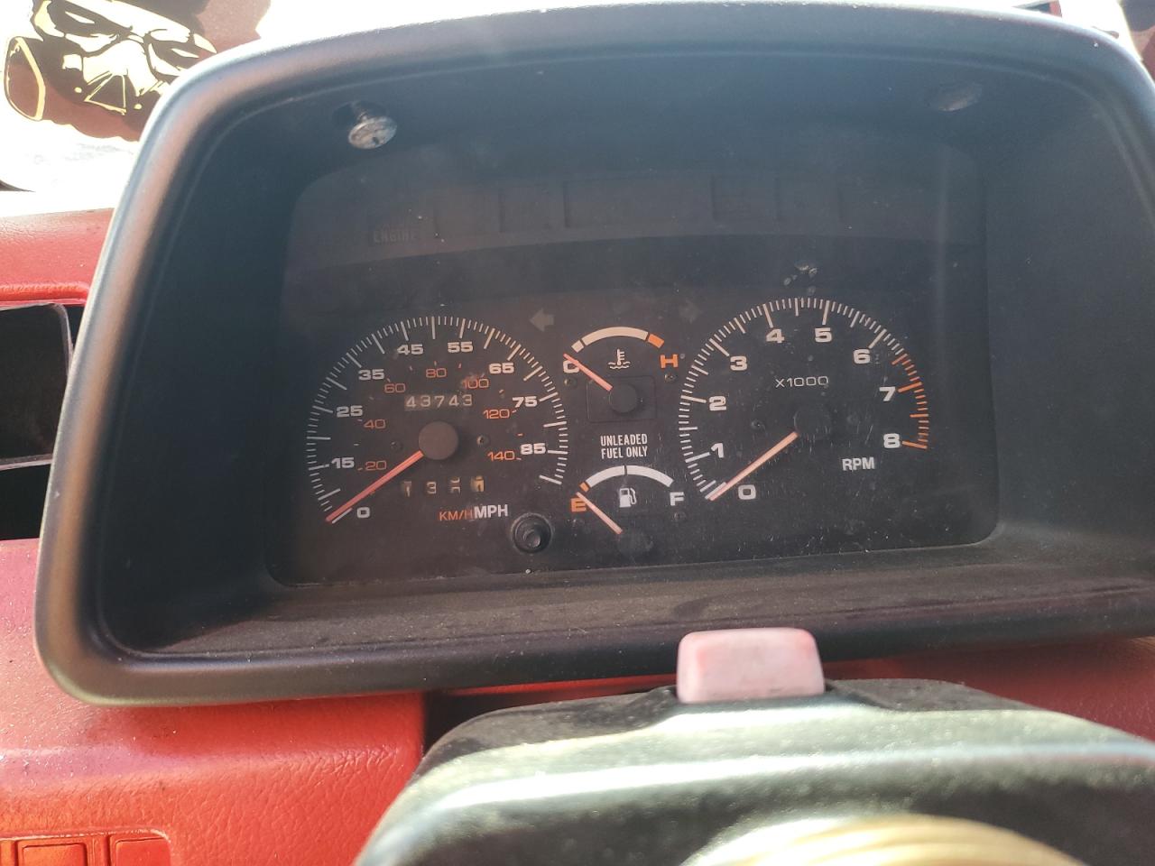 1990 GEO Tracker VIN 2CNBJ18U7L6220617 Copart auction photo, water/flood / minor dent/scratches damage thumbnail 9