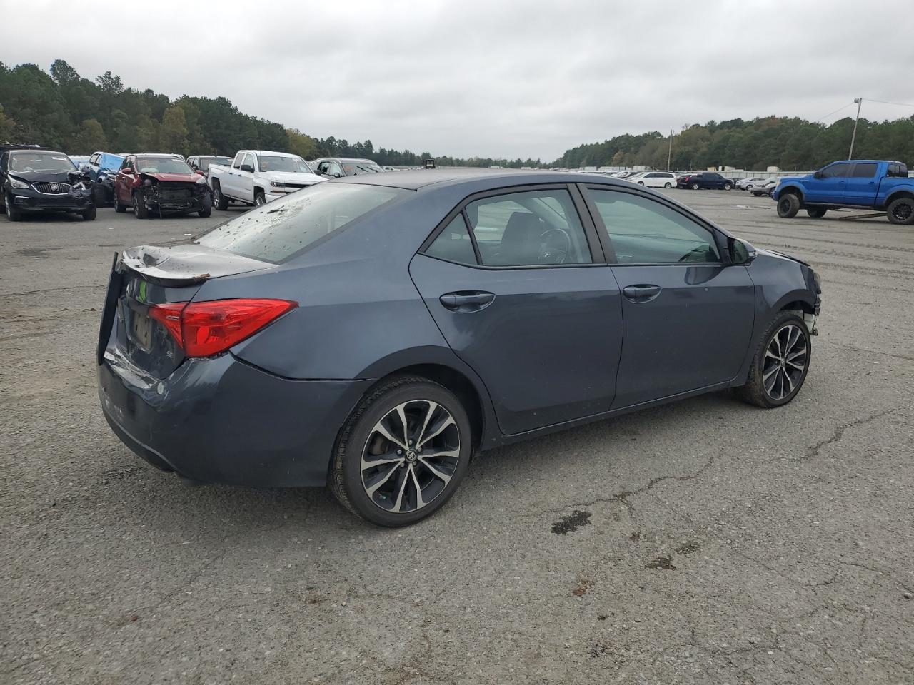 2017 Toyota Corolla VIN 5YFBURHE8HP733433 Copart auction photo, all over damage thumbnail 3