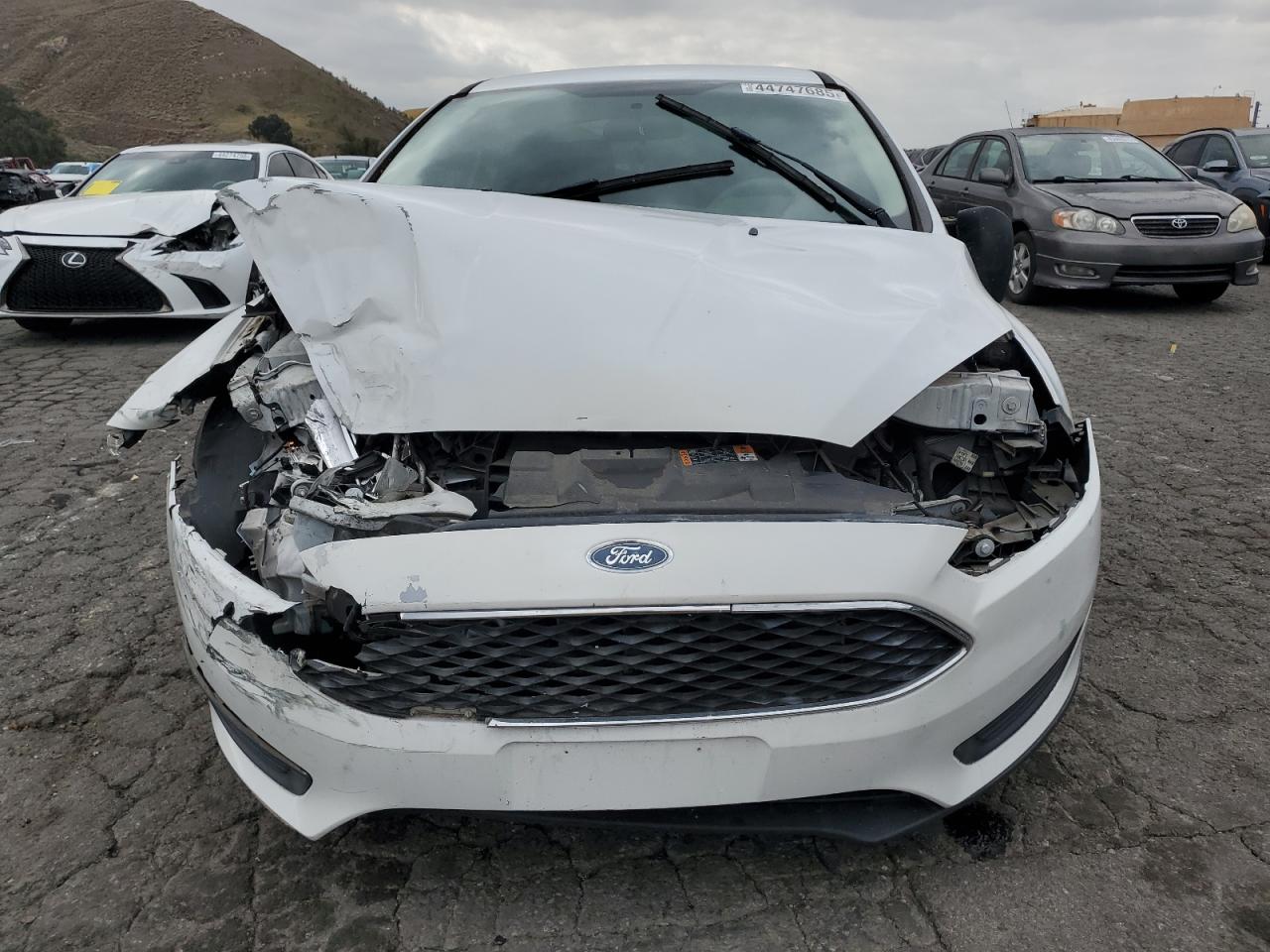 2018 Ford Focus VIN 1FADP3E28JL304000 Copart auction photo, front end damage thumbnail 5