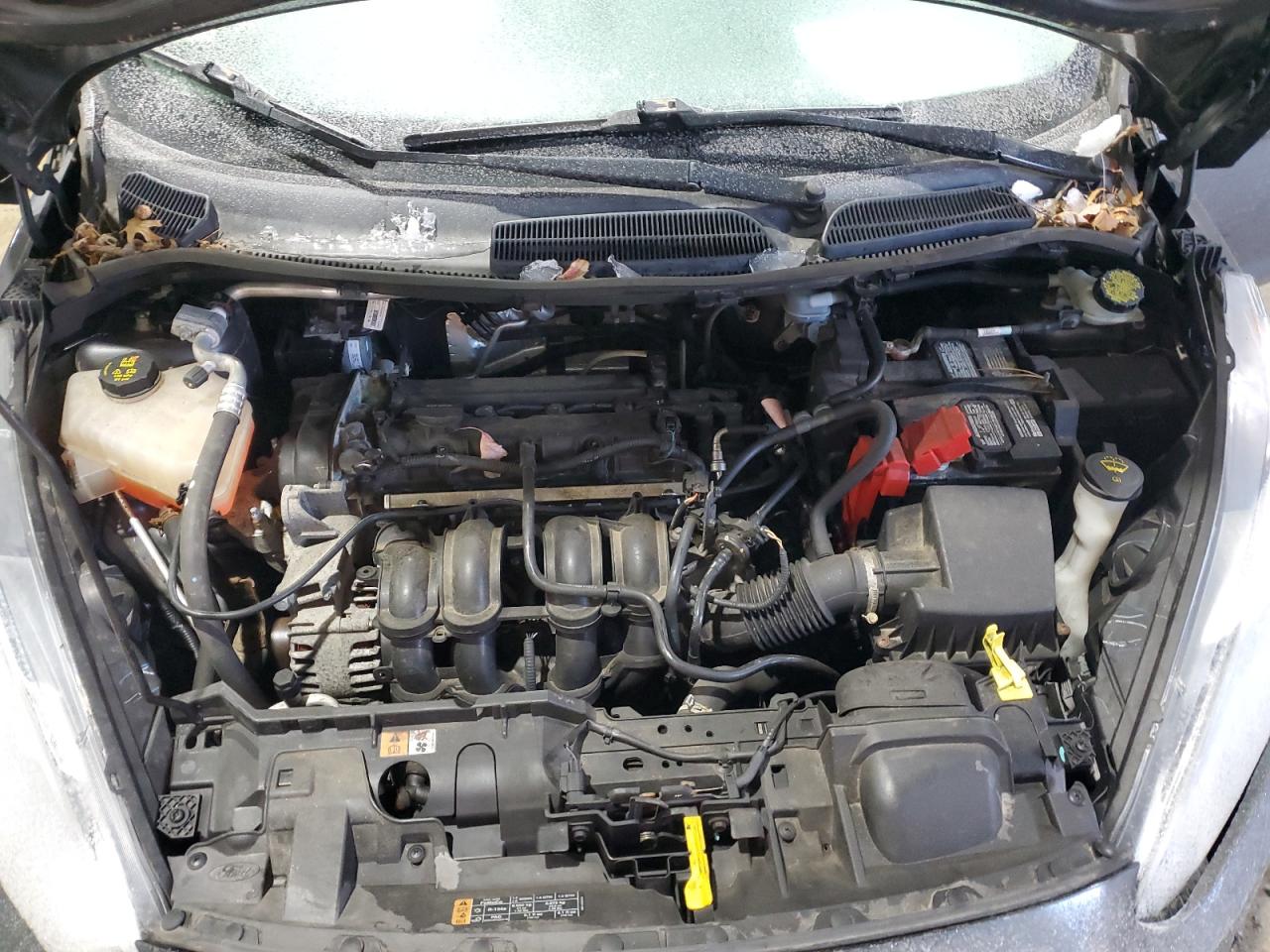 2019 Ford Fiesta VIN 3FADP4BJ2KM128076 Copart auction photo, side / minor dent/scratches damage thumbnail 11