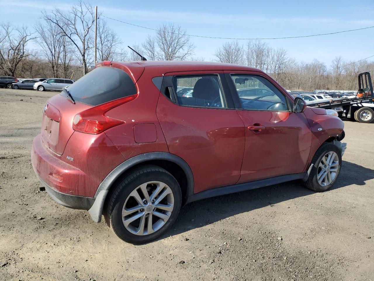 2011 Nissan Juke VIN JN8AF5MV1BT010970 Copart auction photo, front end / minor dent/scratches damage thumbnail 3