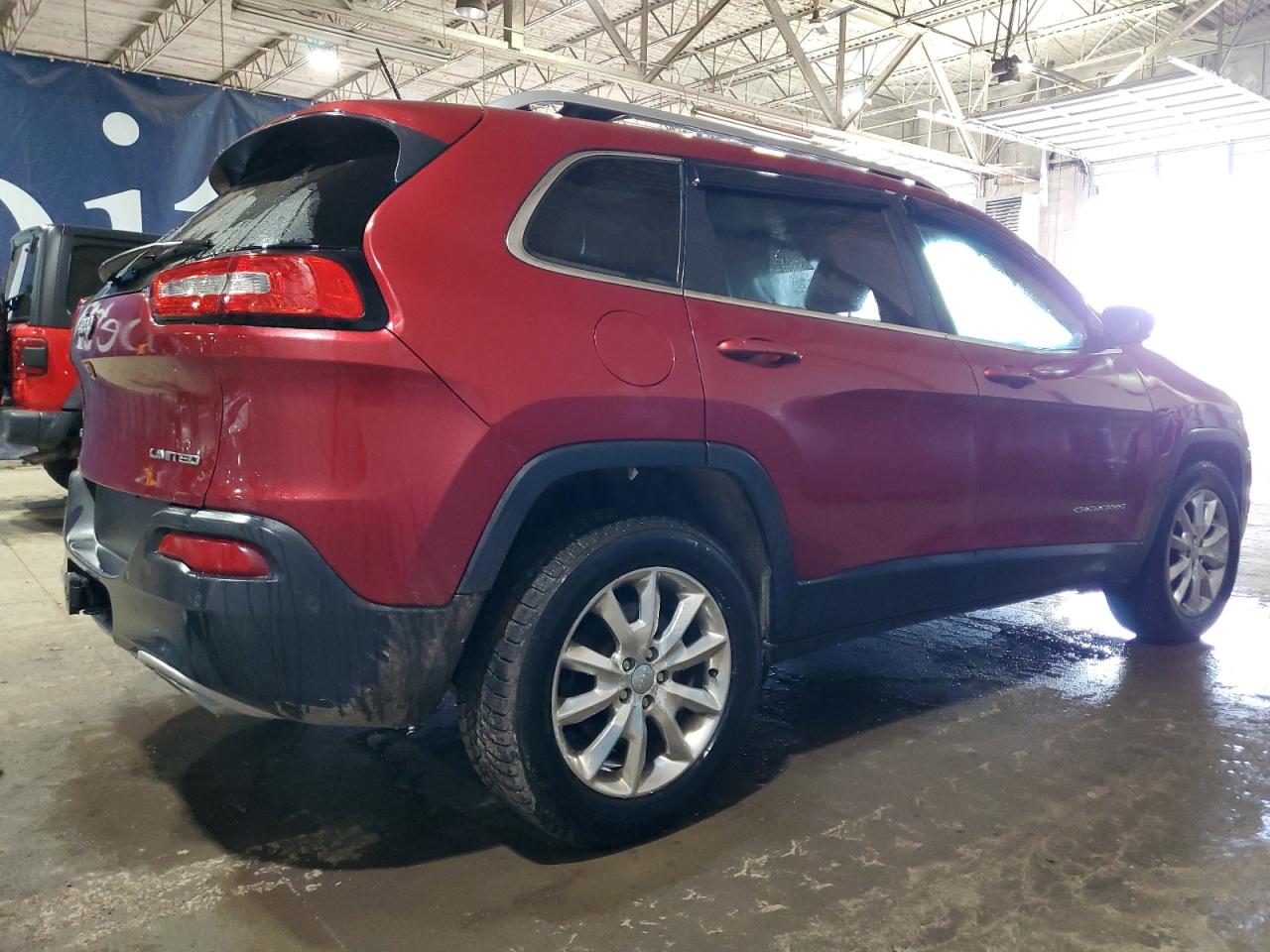 2015 Jeep Grand Cherokee VIN 1C4PJMDS1FW650394 Copart auction photo, minor dent/scratches damage thumbnail 3