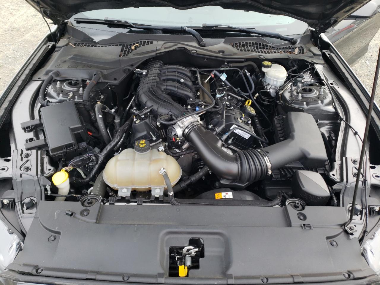 2017 Ford Mustang VIN 1FA6P8AM5H5317122 Copart auction photo, rear end / side damage thumbnail 11