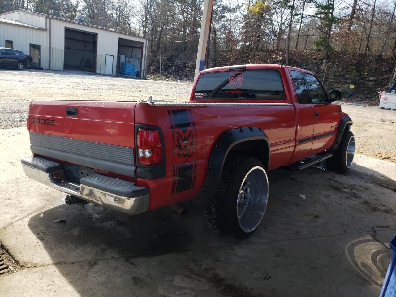 2001 Dodge RAM VIN 1B7HC13Y41J231495 Copart auction photo, side damage thumbnail 3