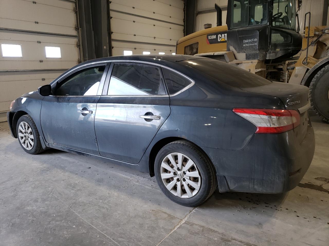 2013 Nissan Sentra VIN 3N1AB7AP4DL634975 Copart auction photo, front end / hail damage thumbnail 2