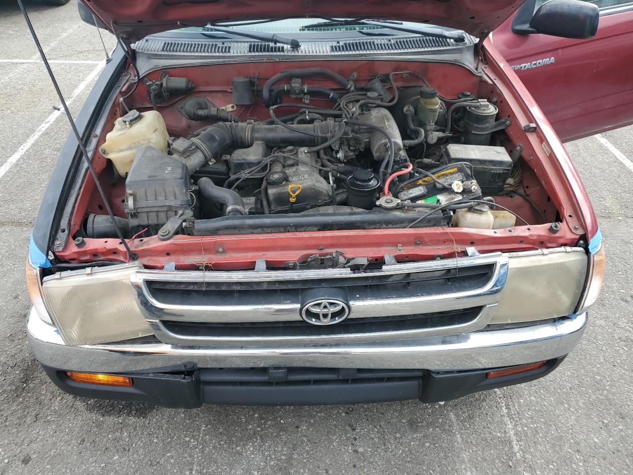 1997 Toyota Tacoma VIN 4TANL42N2VZ238279 Copart auction photo, rear end damage thumbnail 11