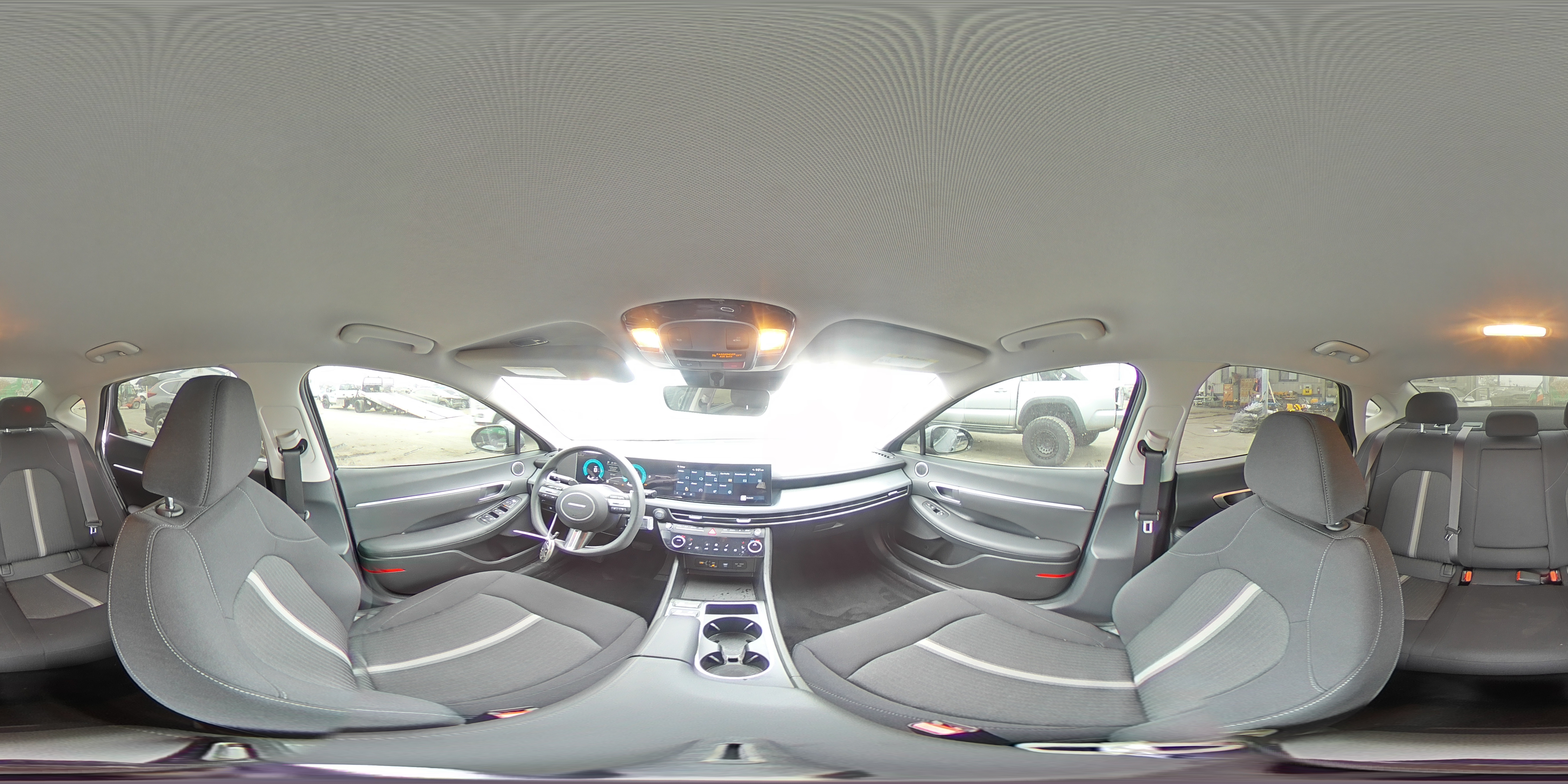 2024 Hyundai Sonata VIN KMHL64JAXRA381031 Copart auction photo, all over damage thumbnail 12