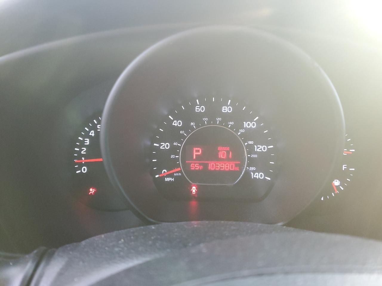 2019 KIA Soul VIN KNDJP3A58K7698105 Copart auction photo, side / front end damage thumbnail 9