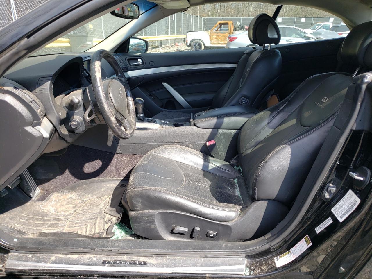 2011 Infiniti G VIN JN1CV6FE5BM951832 Copart auction photo, vandalism / minor dent/scratches damage thumbnail 7