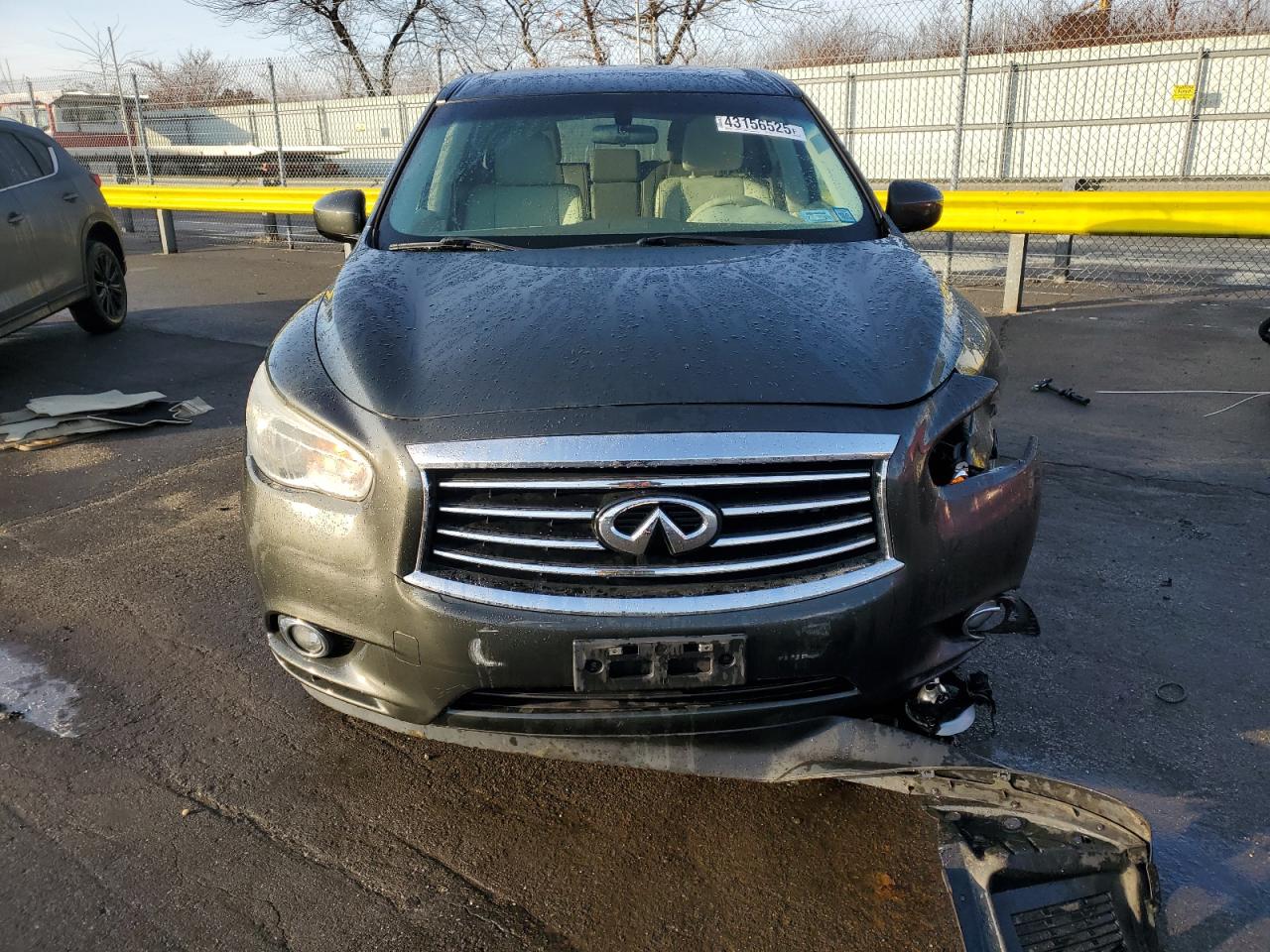 2013 Infiniti JX VIN 5N1AL0MM9DC304341 Copart auction photo, front end / minor dent/scratches damage thumbnail 5