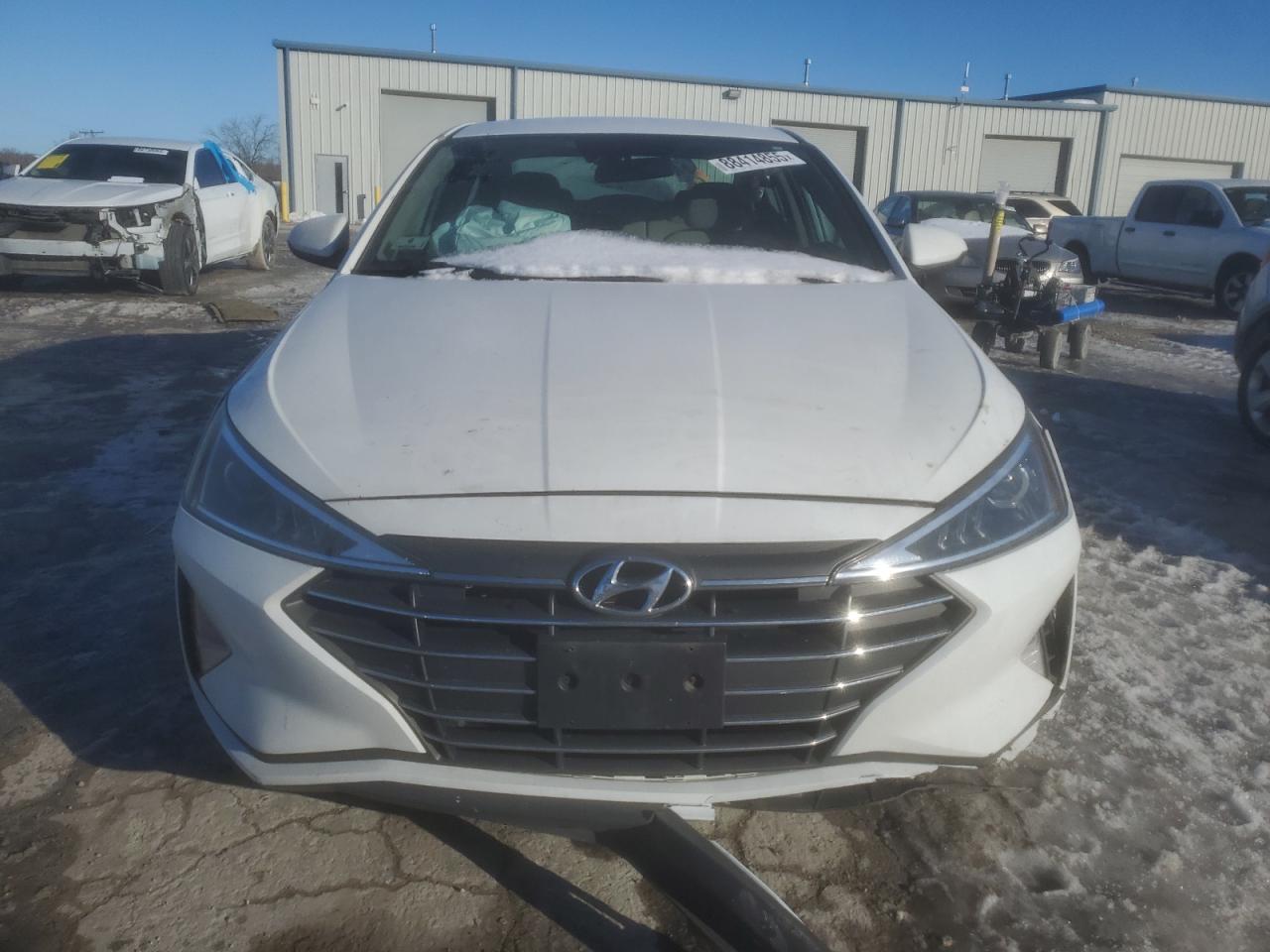 2019 Hyundai Elantra VIN 5NPD84LFXKH471323 Copart auction photo, front end / mechanical damage thumbnail 5