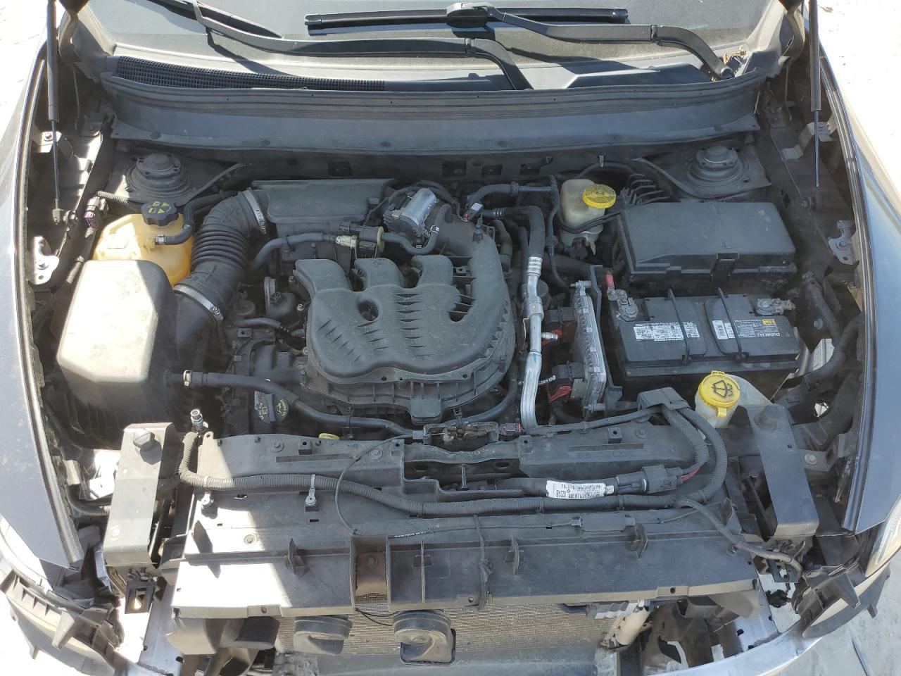 2014 Jeep Grand Cherokee VIN 1C4PJMDS9EW191534 Copart auction photo, front end / side damage thumbnail 11