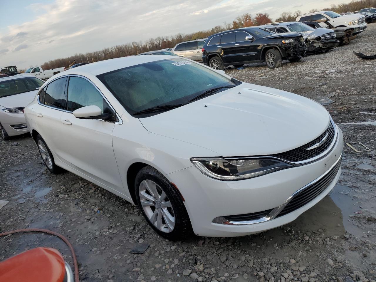 2016 Chrysler 200 VIN 1C3CCCAB5GN128922 Copart auction photo, side damage thumbnail 4