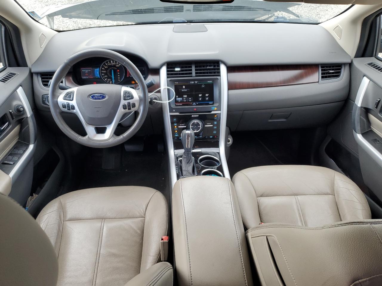 2014 Ford Edge VIN 2FMDK3KC8EBB35295 Copart auction photo, front end damage thumbnail 8