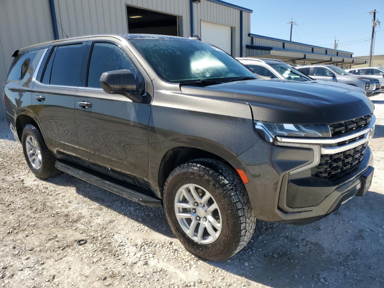 2021 Chevrolet Tahoe VIN 1GNSKLED1MR273540 Copart auction photo, undercarriage / rear end damage thumbnail 4