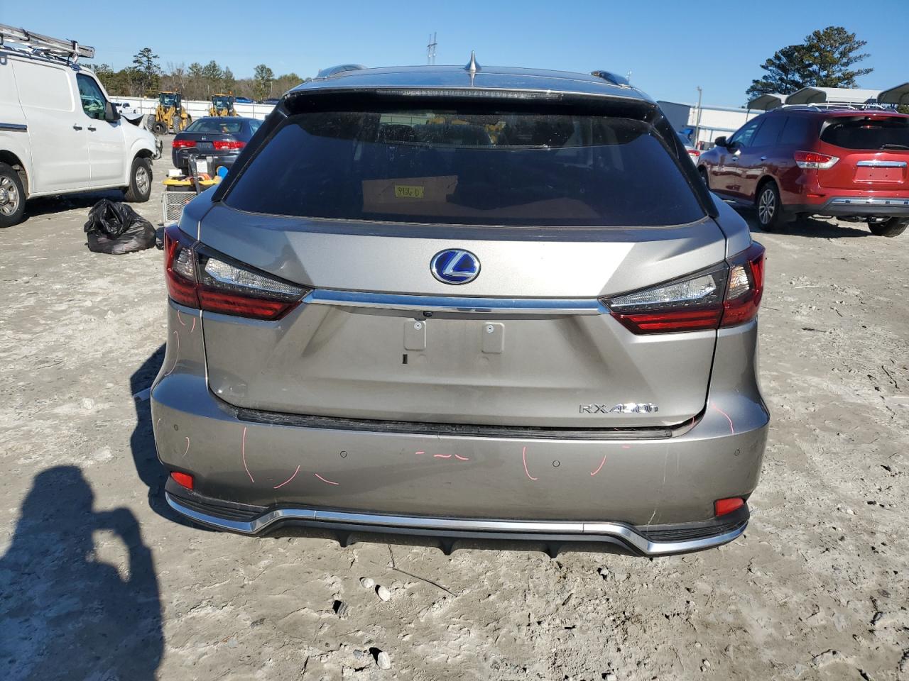 2022 Lexus RX VIN 2T2HGMDAXNC074429 Copart auction photo, front end damage thumbnail 6