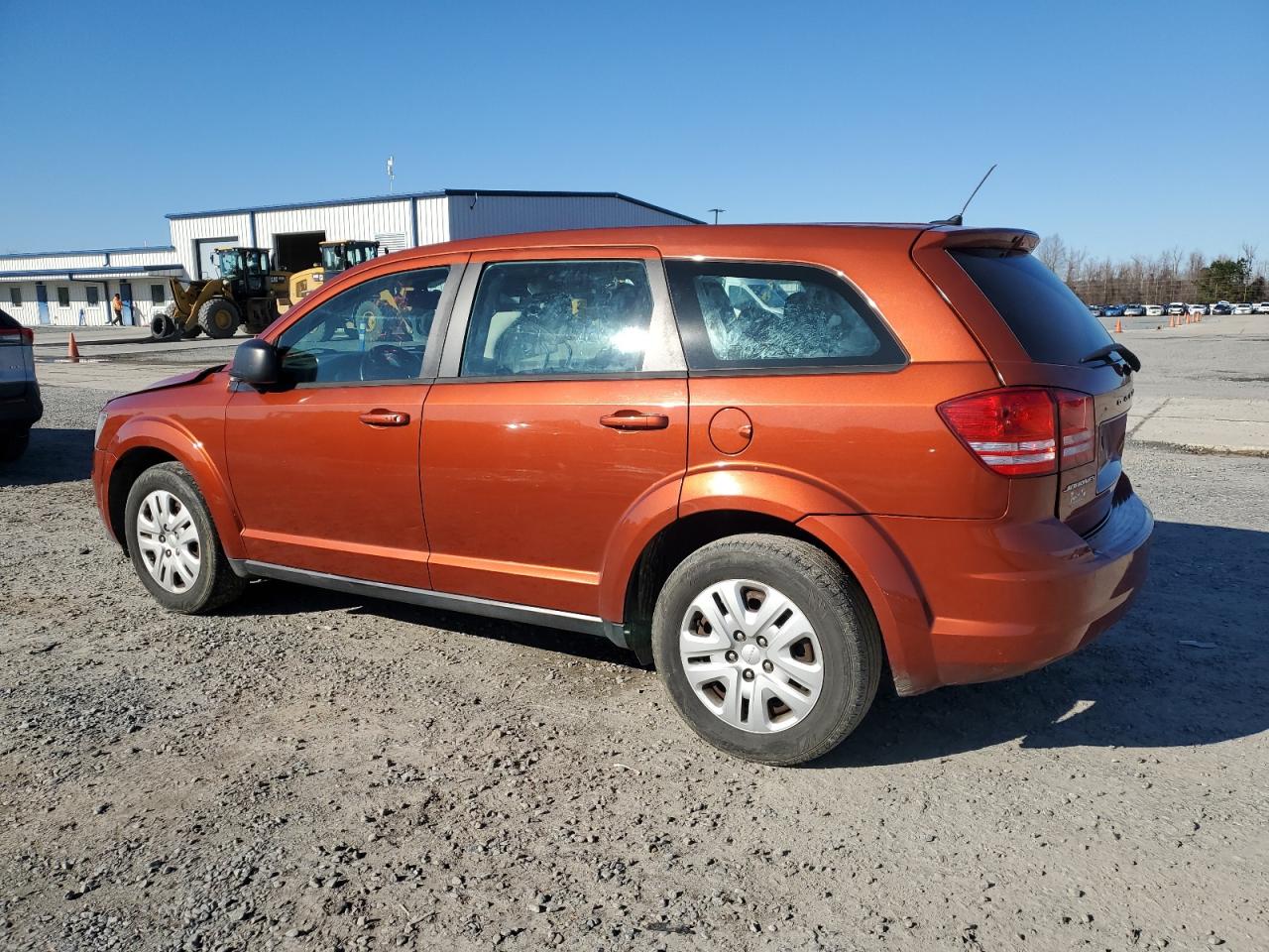 2014 Dodge Journey VIN 3C4PDCAB2ET152828 Copart auction photo, side damage thumbnail 2