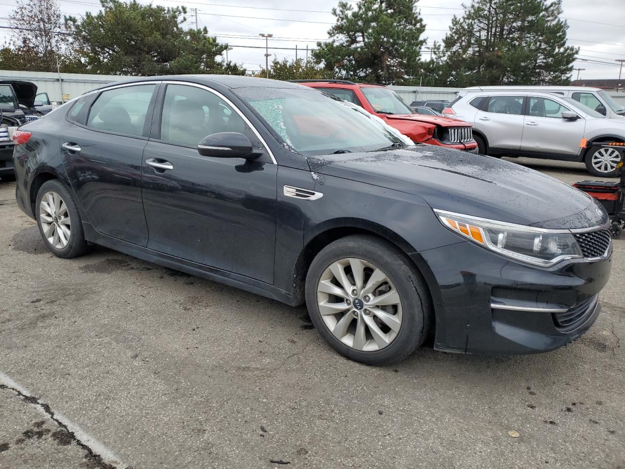 2017 KIA Optima VIN 5XXGU4L39HG145595 Copart auction photo, mechanical / rear end damage thumbnail 4