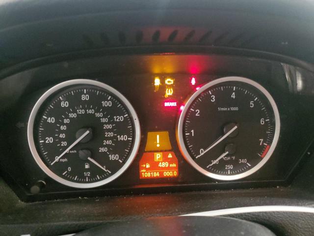 2013 BMW X6 VIN 5UXFG8C52DL591625 Copart auction photo, mechanical damage thumbnail 9