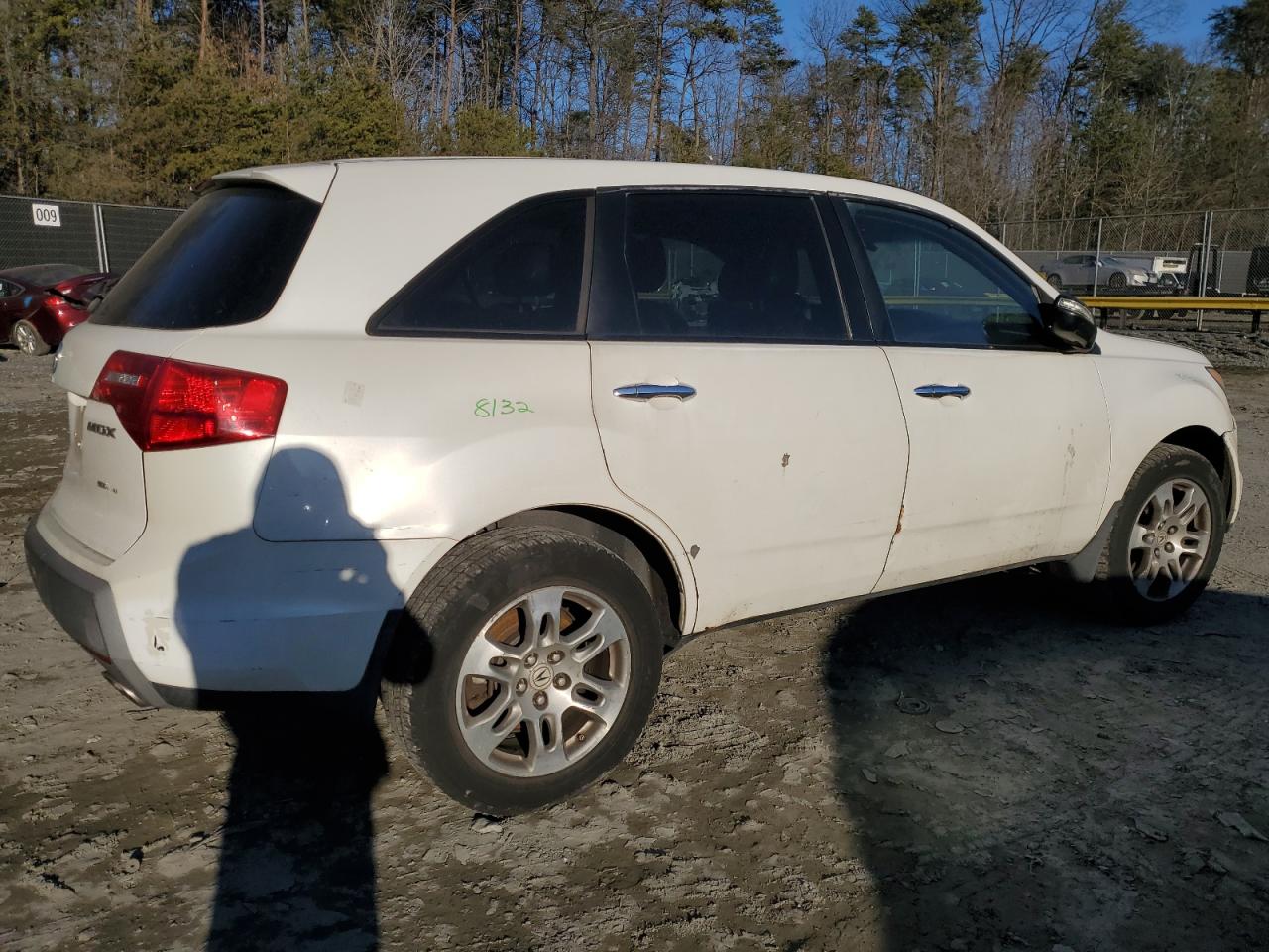 2007 Acura MDX VIN 2HNYD28397H508999 Copart auction photo, all over damage thumbnail 3