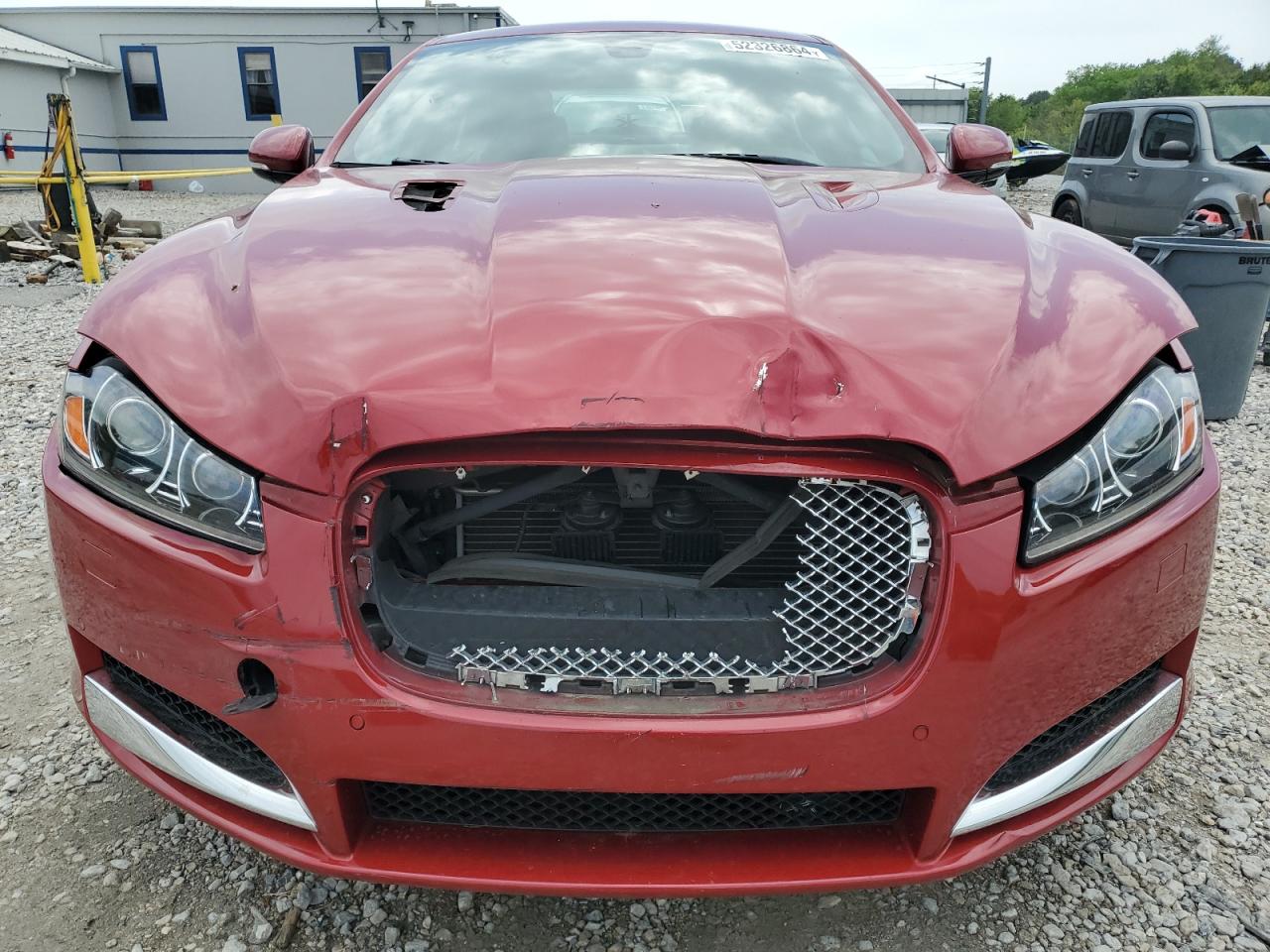 2015 Jaguar XF VIN SAJWA0HP1FMU59632 Copart auction photo, front end damage thumbnail 5