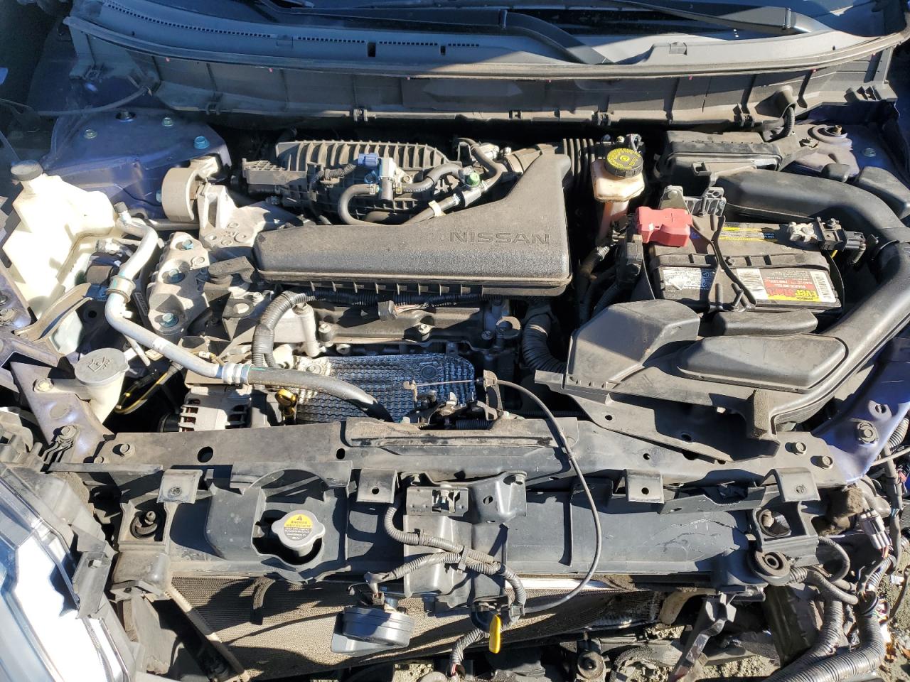 2017 Nissan Rogue VIN KNMAT2MTXHP577827 Copart auction photo, front end damage thumbnail 13