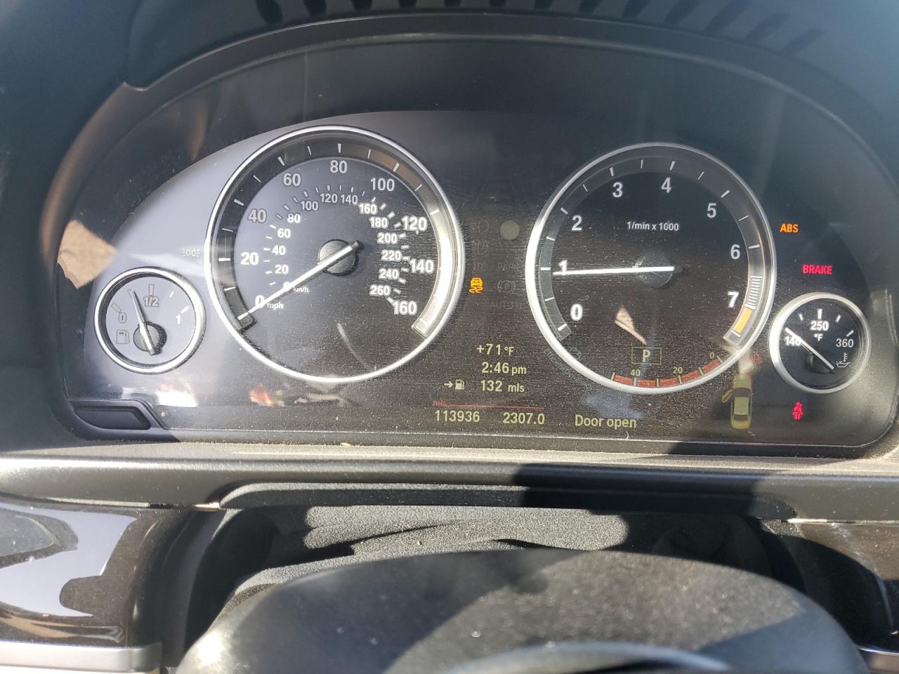 2012 BMW 5er VIN WBAFR7C51CC808843 Copart auction photo, front end damage thumbnail 9