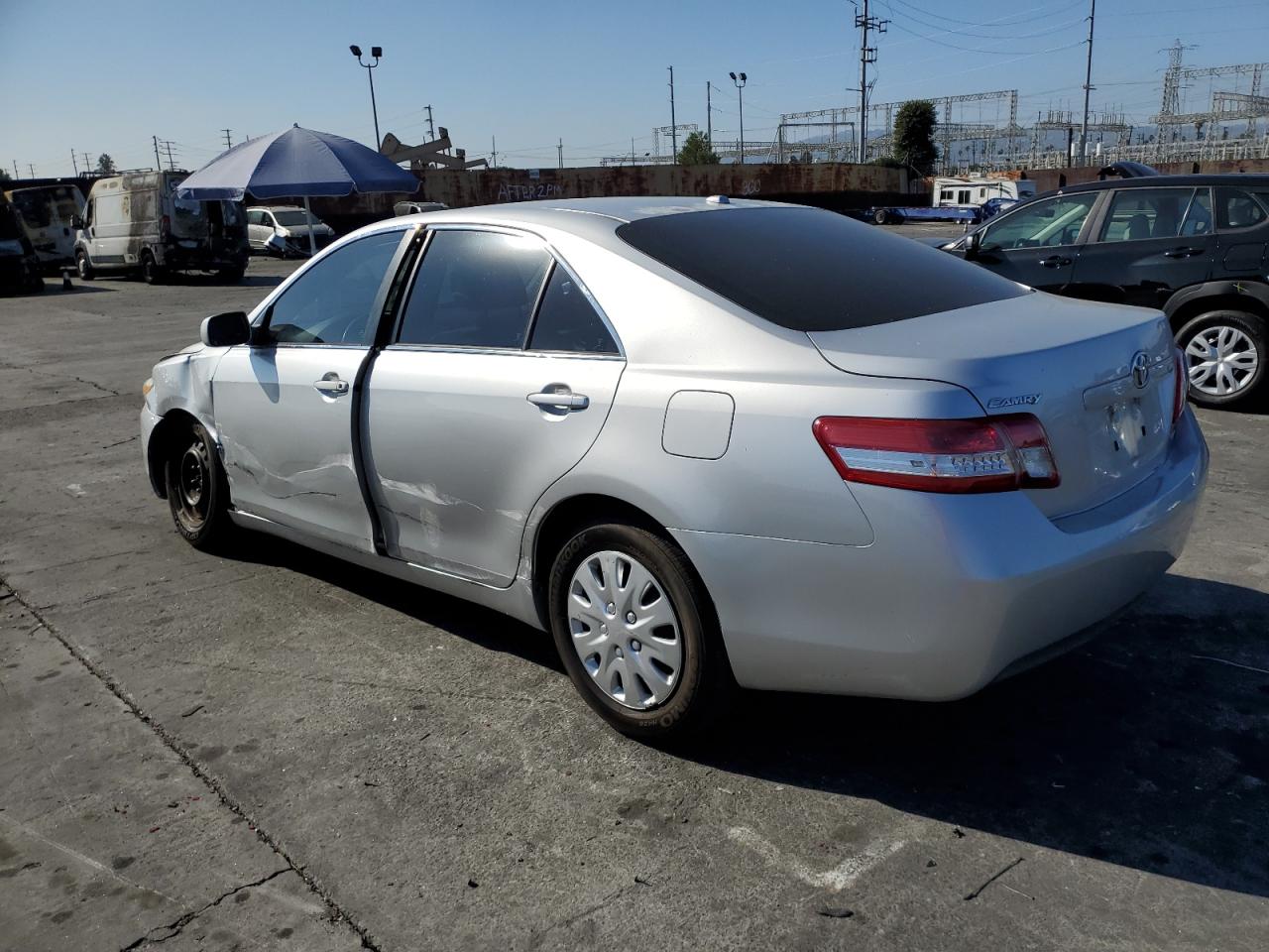 2011 Toyota Camry VIN 4T4BF3EK8BR200785 Copart auction photo, all over / undercarriage damage thumbnail 2
