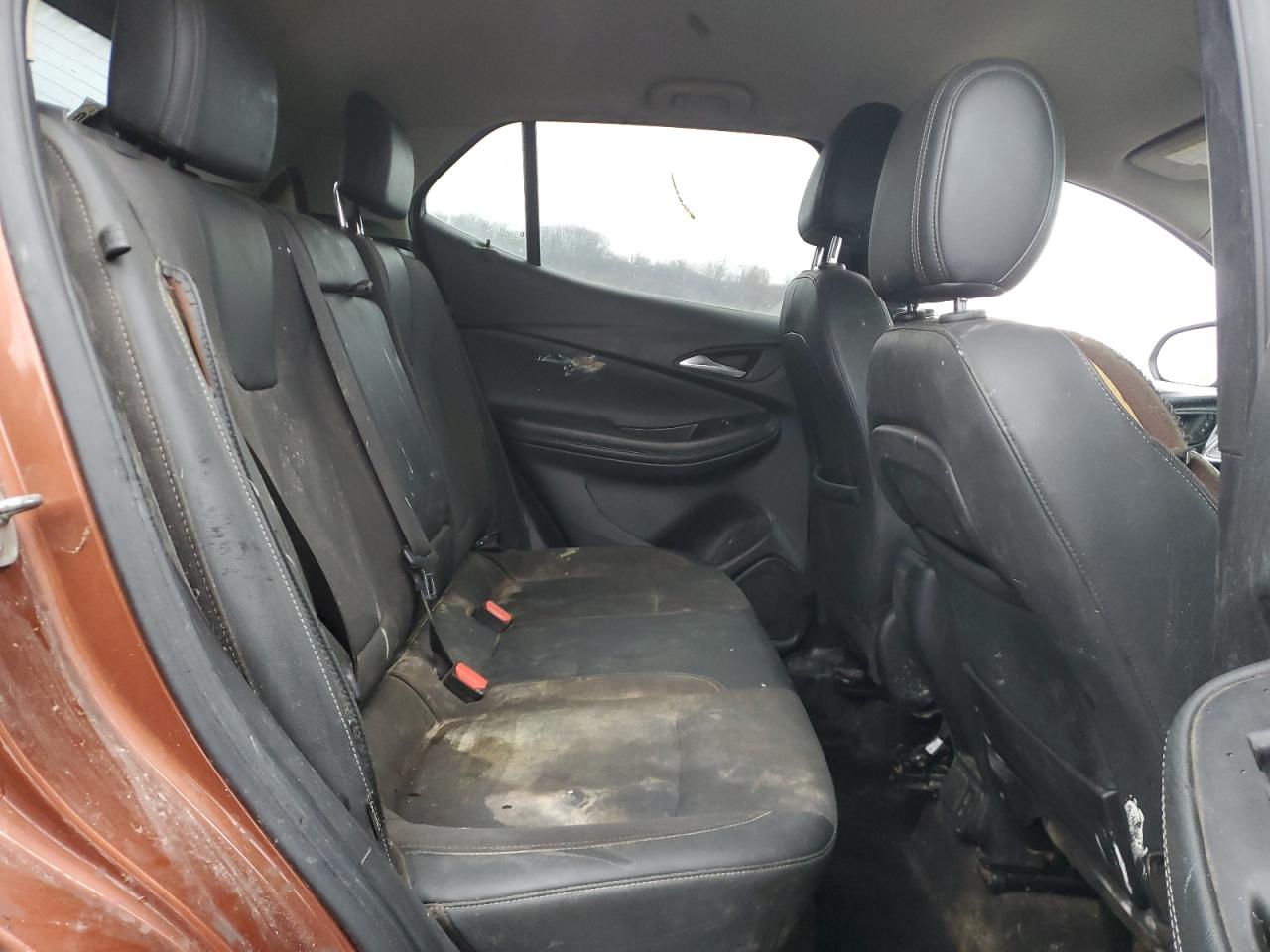 2020 Buick Encore VIN KL4MMDSLXLB126650 Copart auction photo, side / front end damage thumbnail 11